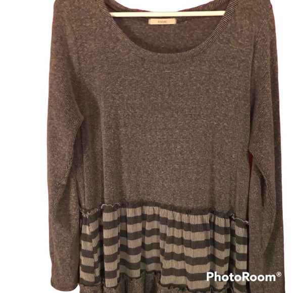 Anthropologie Easel Babydoll Mini Dress - Picture 2 of 6